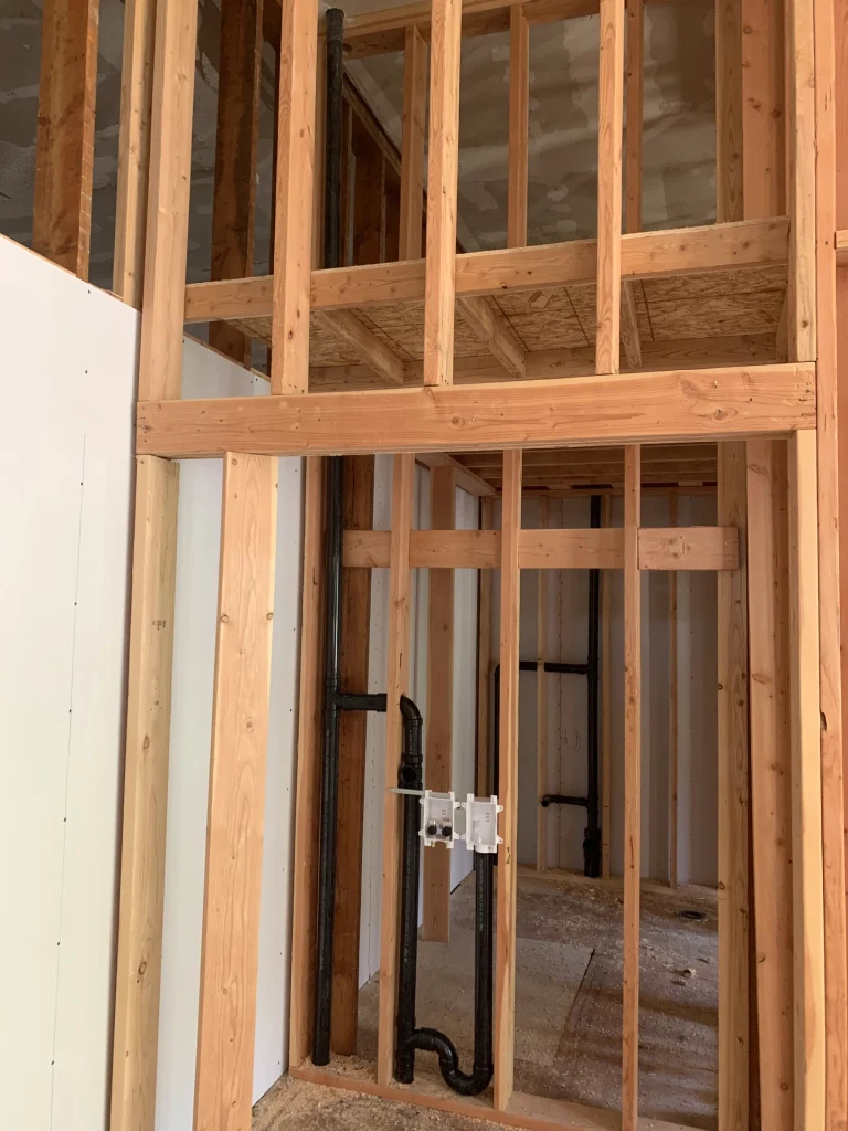 New Construction Rough-In, North Idaho